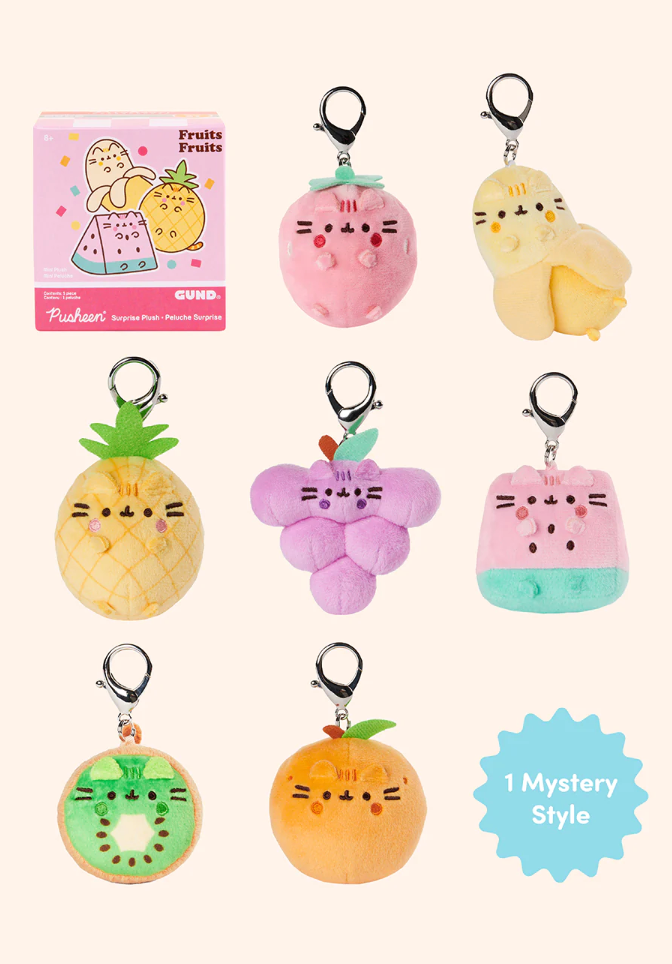 Pusheen keychain top